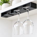Under-Shelf Sliding Wine Glass Stemware Rack Bowlift