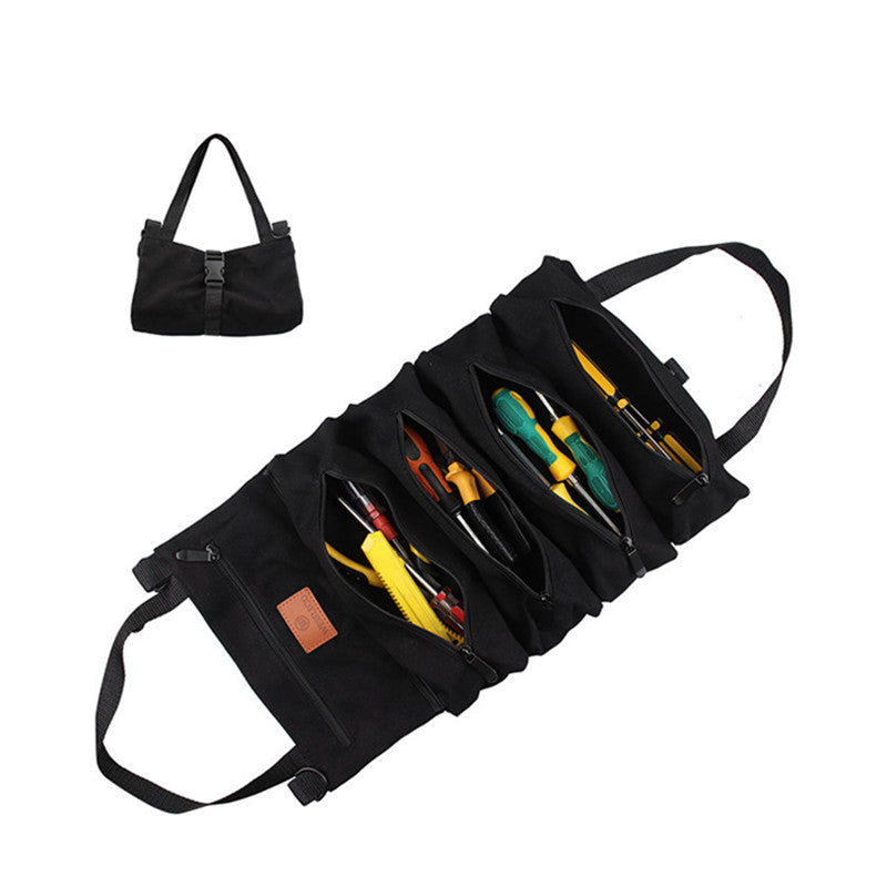 Multifunctional Canvas Tool Storage Bag