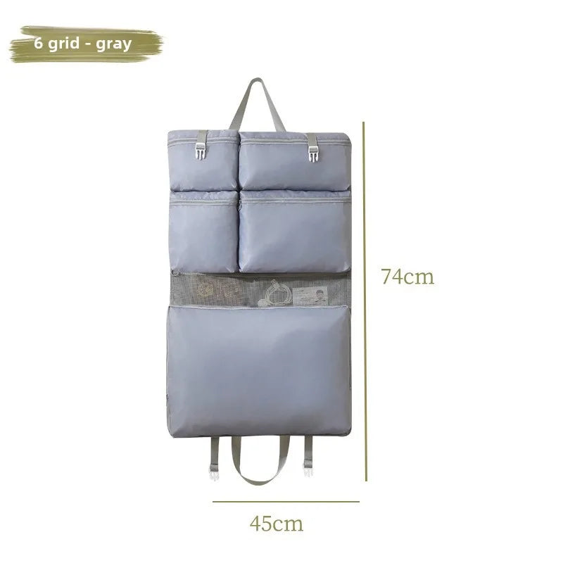 Packwonder Hanging Travel Bag | Compact & Foldable | With Multiple Compartments | Stylish Organizer