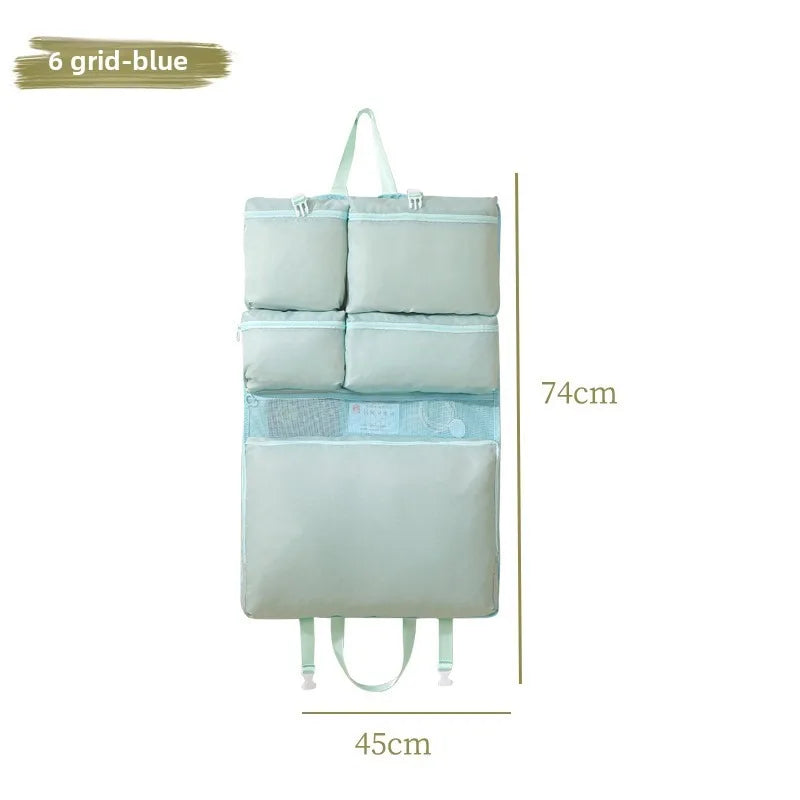 Packwonder Hanging Travel Bag | Compact & Foldable | With Multiple Compartments | Stylish Organizer