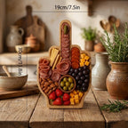 Middle Finger Charcuterie Serving Board Platter