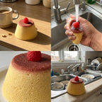 Strawberry Caramel Pudding Cleaning Sponge