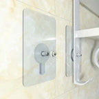Self-adhesive wall hooks with thread | For secure hold and versatile use