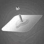 Self-adhesive wall hooks with thread | For secure hold and versatile use