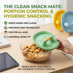 No Mess Clean Hands Snack Bowl