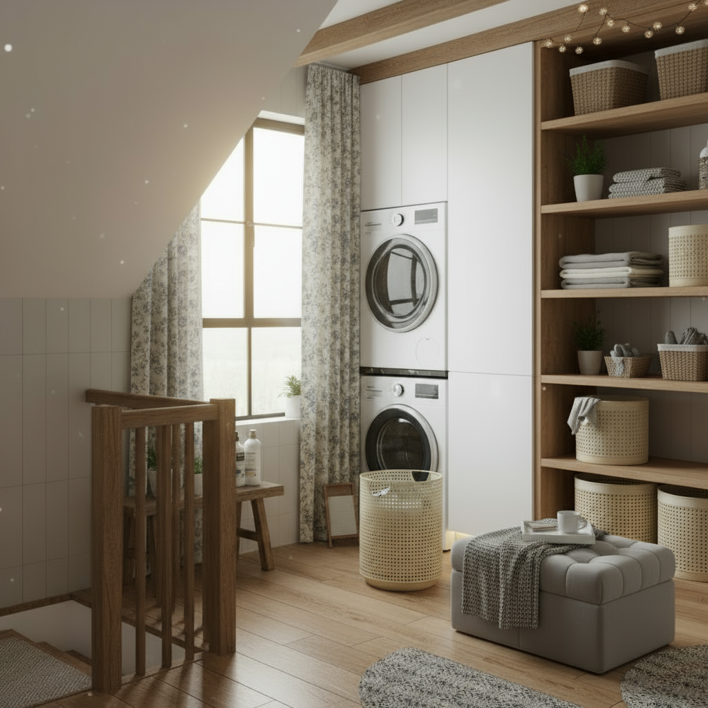 Nordic Storage Basket | Modern Laundry Basket made of Metal Imitation