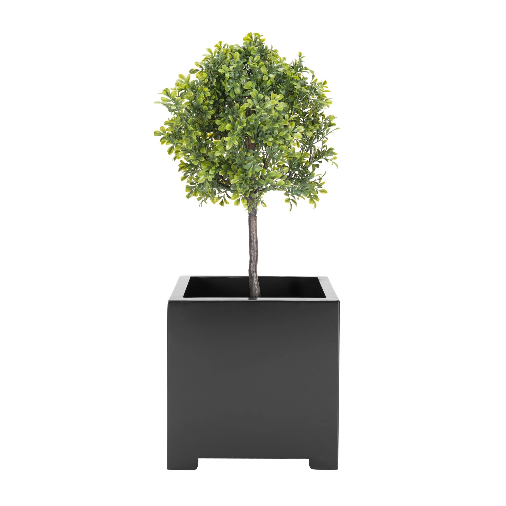 Alora Steel Cube Planter - Architectural Heavy Duty (16 Guage) Indoor / Outdoor Block (10" / 14" / 18" / 23" Square)