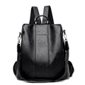 Zevolim | Theft-Proof Leather Backpack for Women in Vintage Style