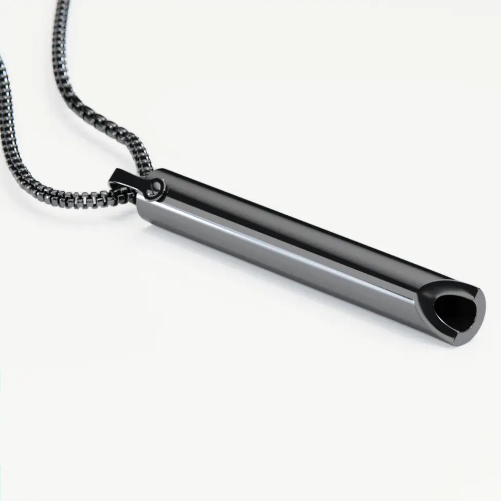 Zevolim | Breathing chain made of stainless steel – For quitting smoking & stress relief