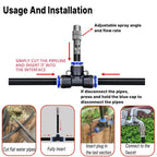 Zevolim| Automatic Irrigation System for Garden & Balcony – Saves Time & Water