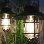 Modern Minimalist Solar Cylinder Hollow Out Iron Plastic LED Outdoor Light For Garden | Bowlift