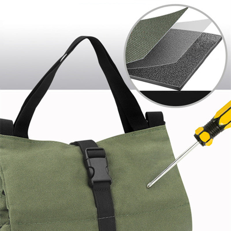Multifunctional Canvas Tool Storage Bag