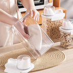 Clear Cereal and Grain Organizer
