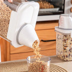 Clear Cereal and Grain Organizer