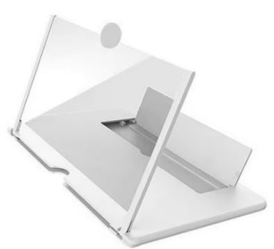 12" Foldable Smart Phone Screen Amplifier Projector, with Anti Blue Light, Large Screen, Suitable for Watching Movie Videos on All Smartphones