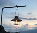 Modern Minimalist Solar Cylinder Hollow Out Iron Plastic LED Outdoor Light For Garden | Bowlift