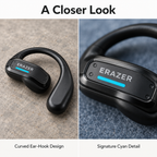 Futuristic Touch Control Bluetooth Earbuds