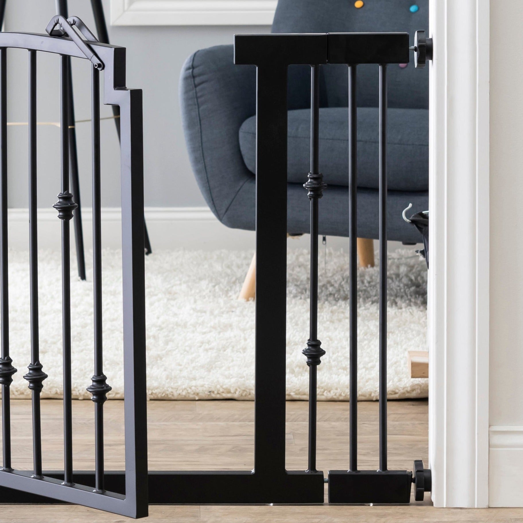 5.25" Gate Extension (GX2) - Round Spindles | Emperor Rings, Noblesse, Royal Weave, Harper