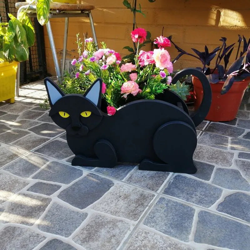 Zevolim| Cat-shaped DIY Garden Pot - KittyKraft