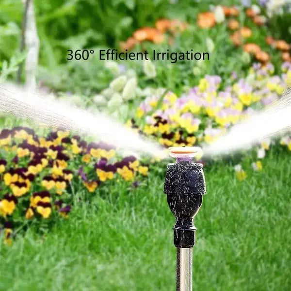 Zevolim| Redating Tripod Lawn Sprinkler – With Turbo Function & Cooling Spray Mist