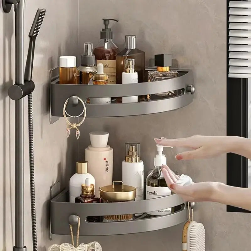 Corner Shower Shelf – Space-saving Wall Storage for Your Bathroom