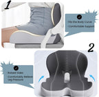 Zevolim | Ergonomic Seat Cushion with Lumbar Support