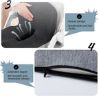 Zevolim | Ergonomic Seat Cushion with Lumbar Support