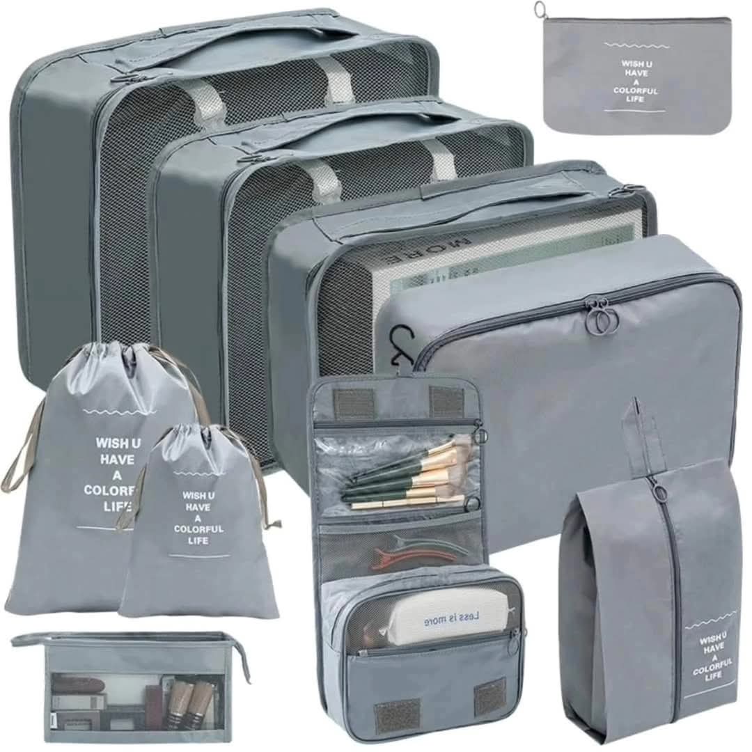 10 Piece Luggage Organizers