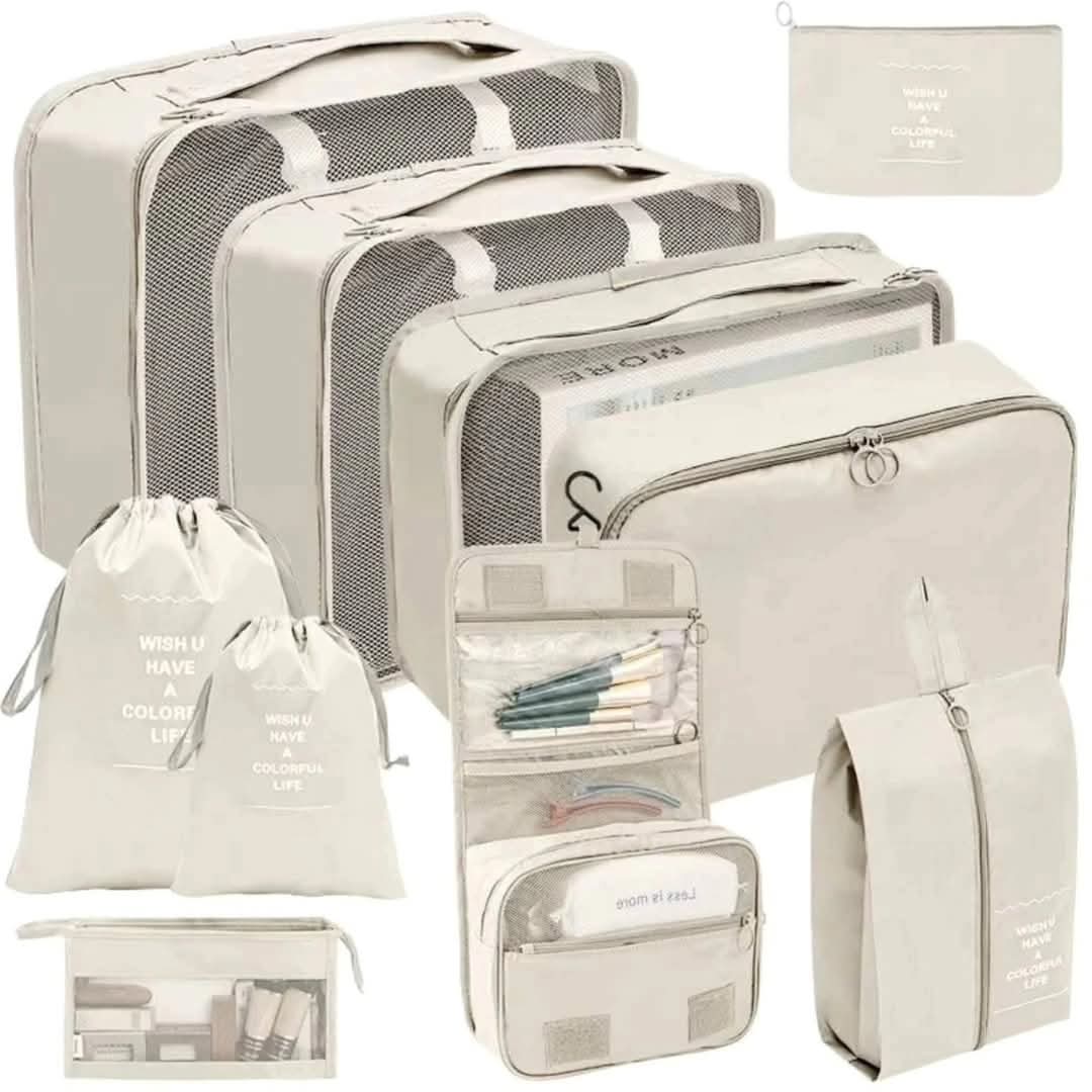 10 Piece Luggage Organizers