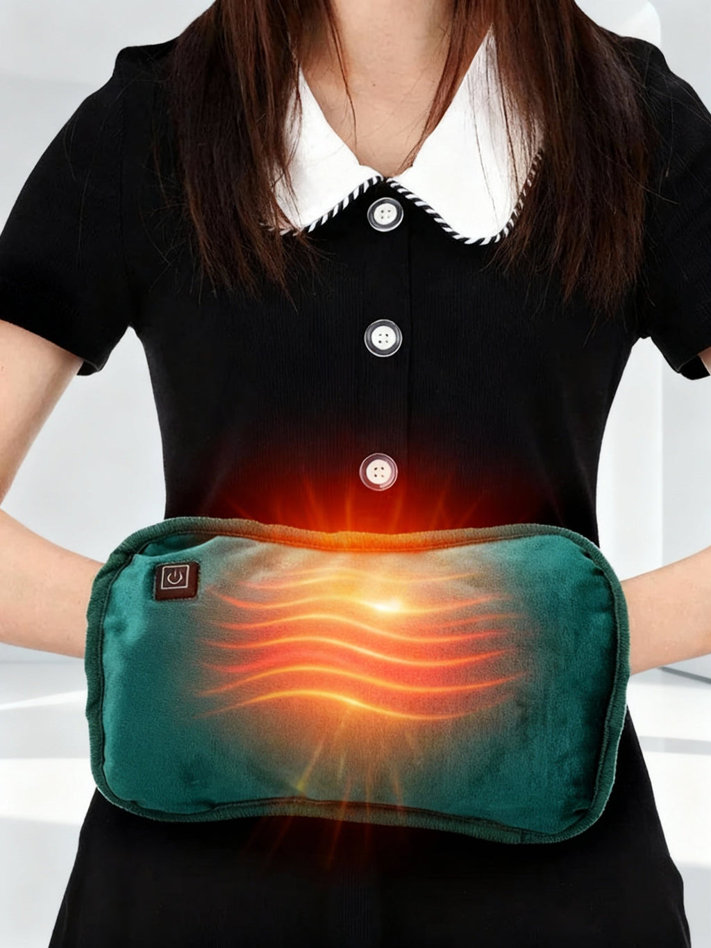 Zevolim | Portable Heating Pad | 30x20 cm | Fast Heating, Multipurpose Hand/Body Warmer