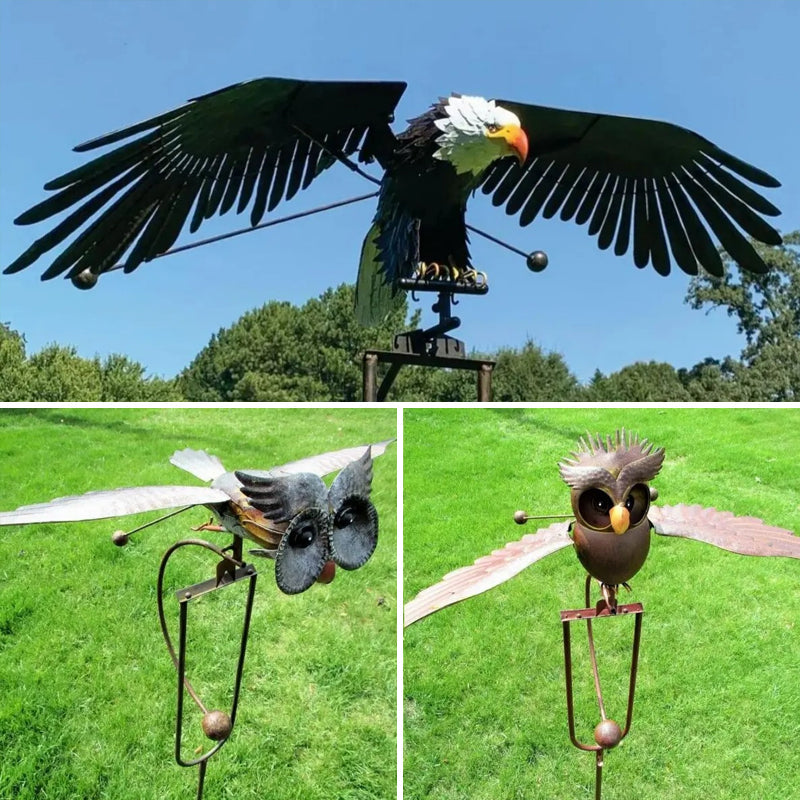 Zevolim| Garden Art-Bird Patio Decor