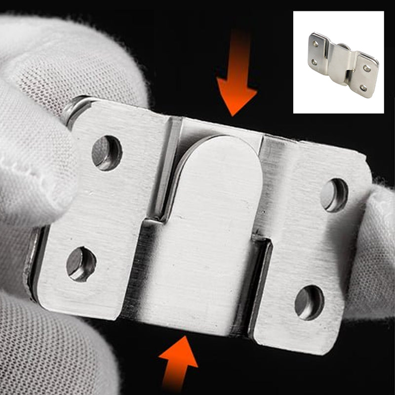 Stainless Steel Interlock Hanging Clasp Bowlift