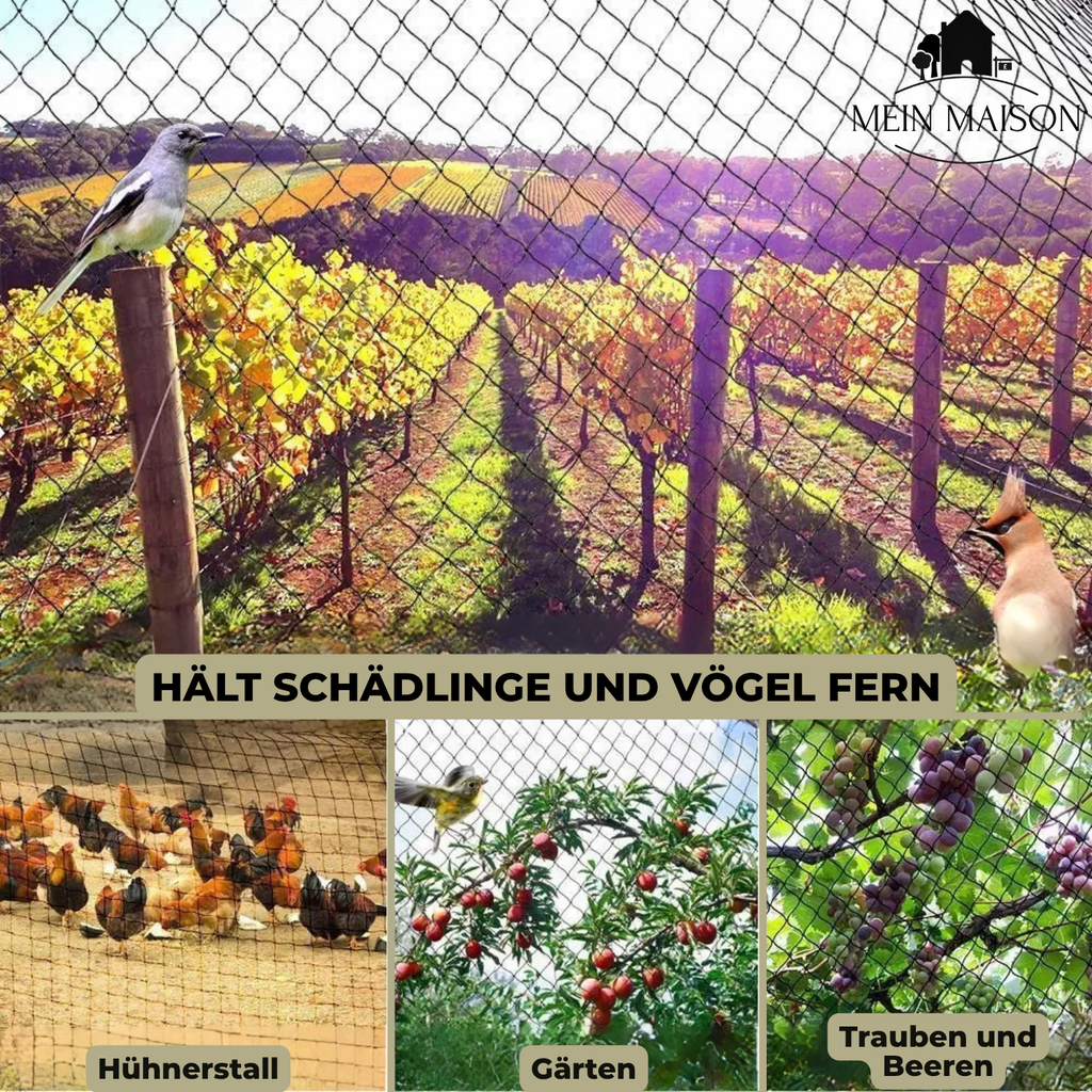 Zevolim| AgriNet Pro Garden Net UV-resistant Tearproof Versatile Plant Protection Custom sizes Available