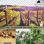 Zevolim| AgriNet Pro Garden Net UV-resistant Tearproof Versatile Plant Protection Custom sizes Available