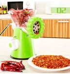 Homemade Manual Meat Grinder Mincer Machine