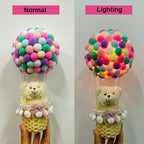 DIY Hot Air Balloon-Shape Flying Animals Night Lamp