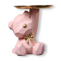 Decorative Geometric Tray In Bear Shape