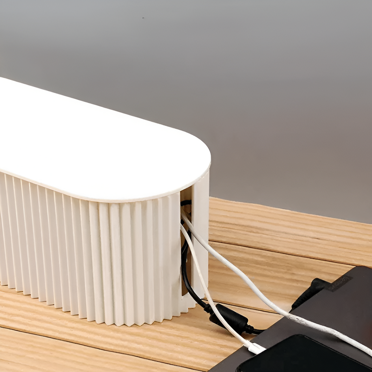 Minimalistic Cable Box in Macaron Style