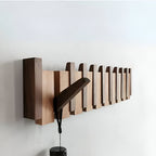 Wooden Coat Hook in Piano Key Design for the Hall