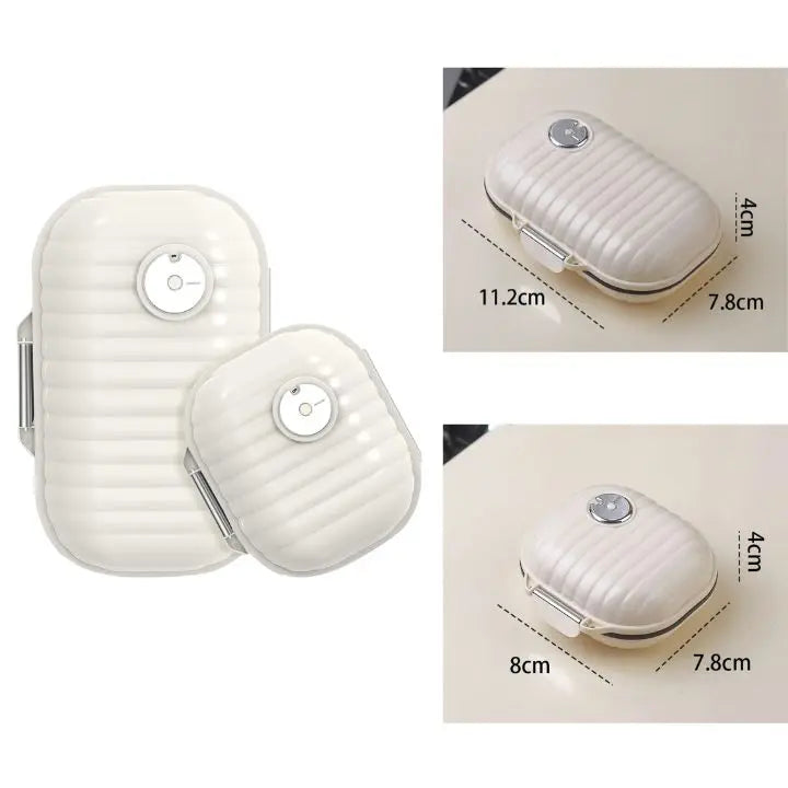 Compact Organizer Boxes for Jewelry, Tablets & More | 1 Large + 1 Small