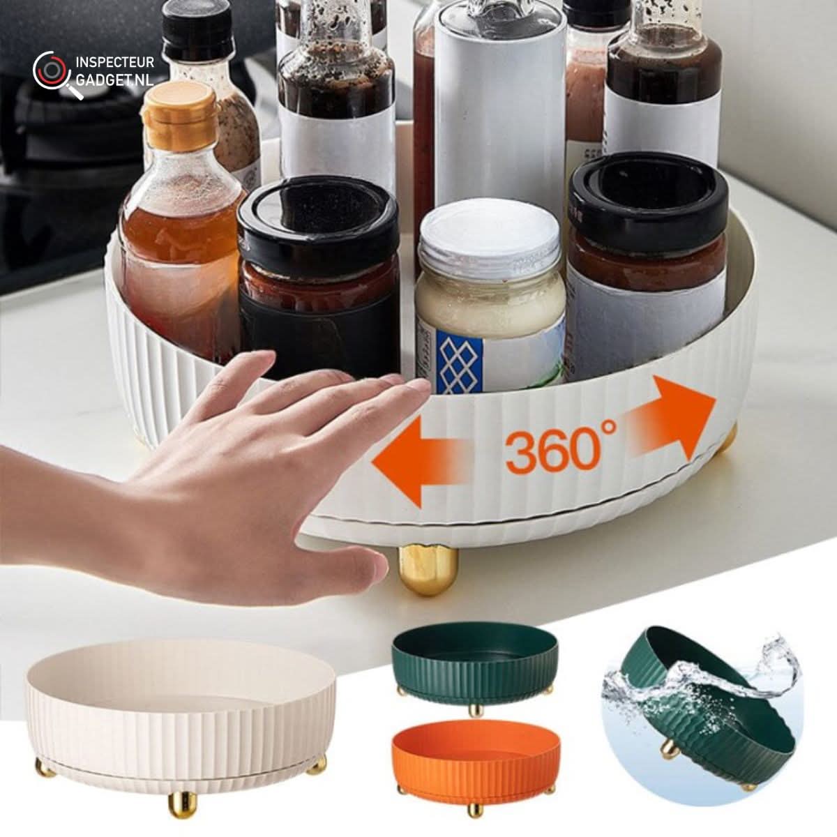 Multifunctional & space-saving for kitchen, bathroom and office