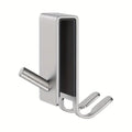 On Glass Stainless Shower Door Hooks