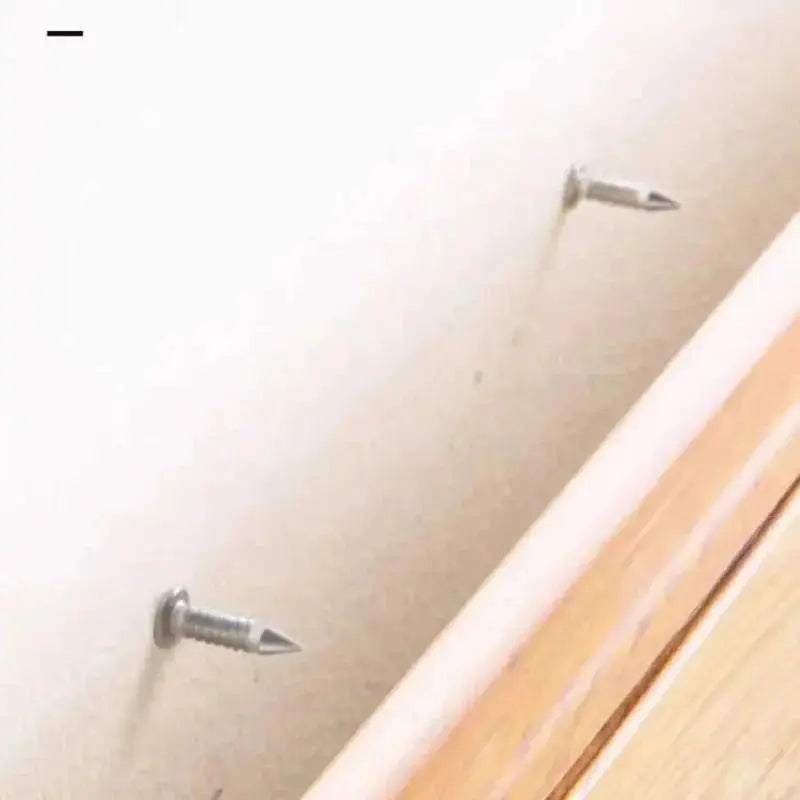 Non-marking baseboard nails – Secure hold without damage