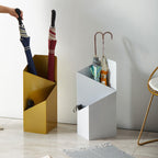 DripFrame Umbrella Stand with Drip Tray – Scandinavian Minimalist Metal Umbrella Holder