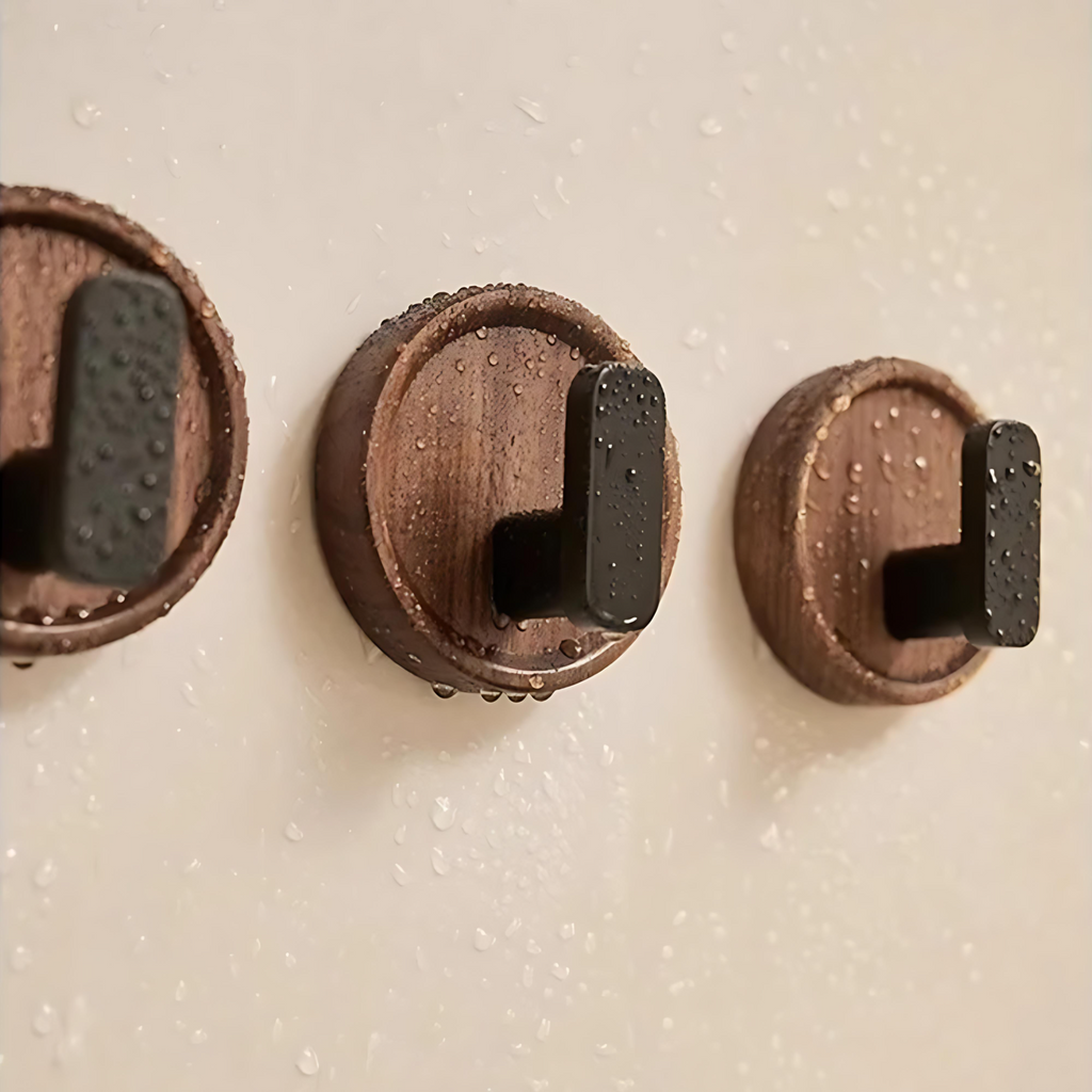 Nordic Walnut Wood Wall Hook