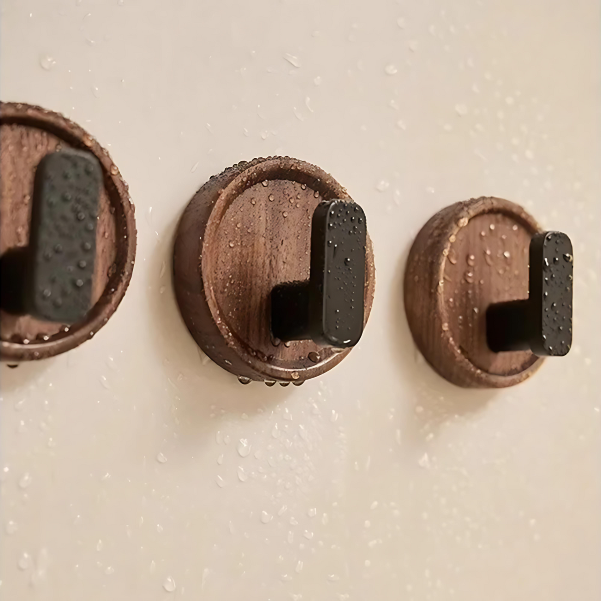 Nordic Walnut Wood Wall Hook