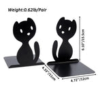 Cute Cat-Themed Bookends