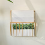 Wall-mounted storage organizer