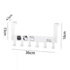 Decorative Animal-Themed Wall Hook Rack