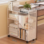 Modern Wire Mesh Bookshelf Organizer Bowlift